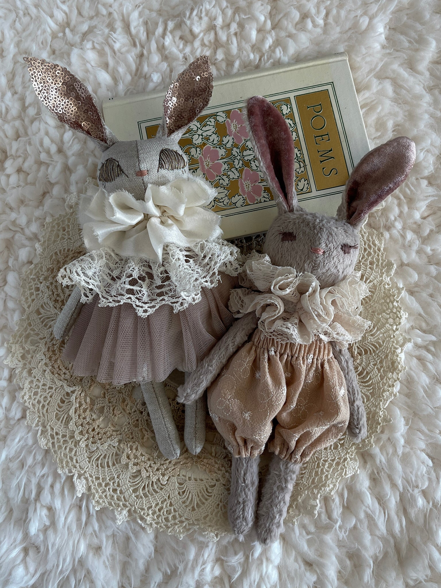 Porcelain Couture Sparkle Bunny